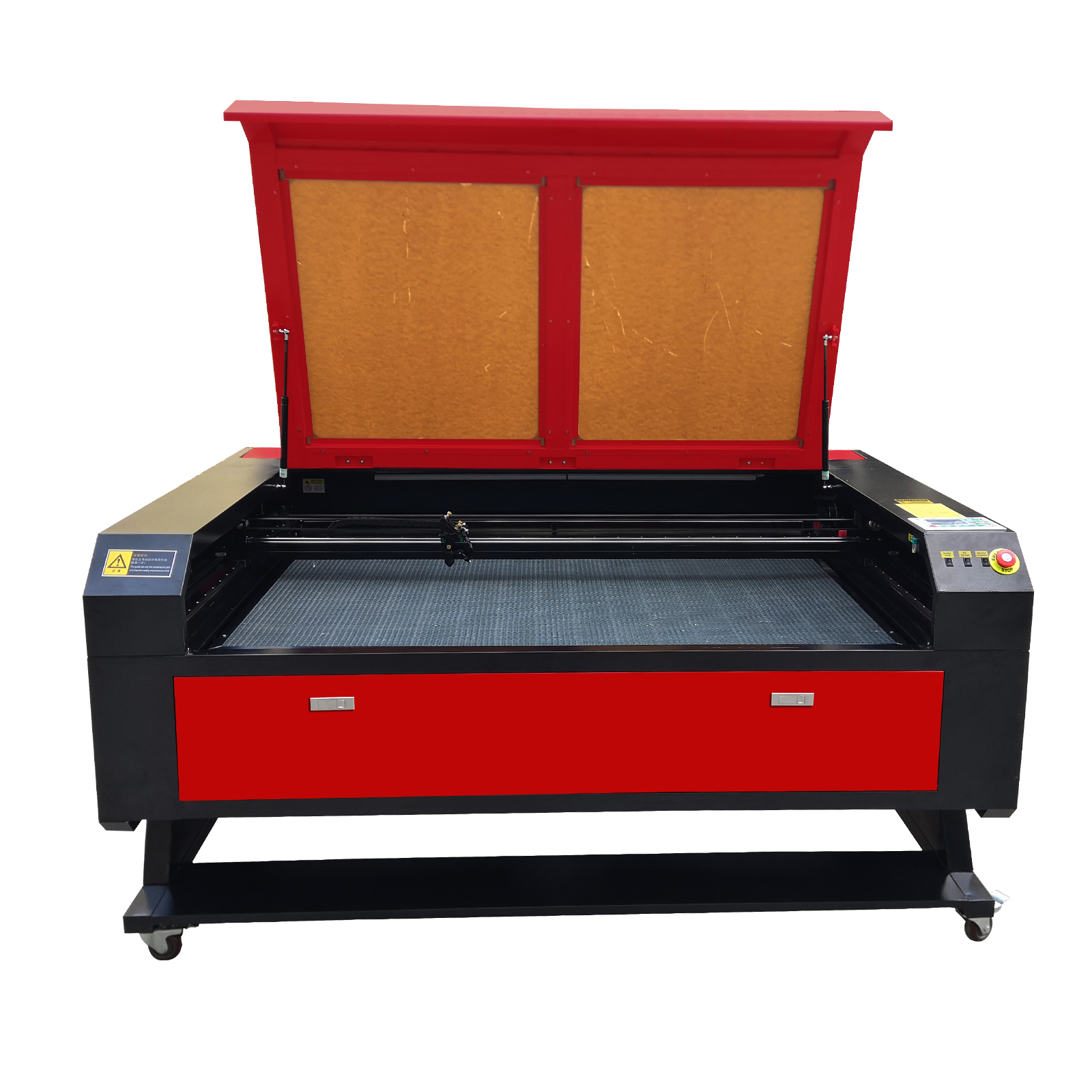 130W CO2 Laser Engraver Machine with Auto Focus 55 x 35-1/2 Inche Laser Cutting Machine With Ruida DSP RDWorks V8 Compatible With LightBurn Software