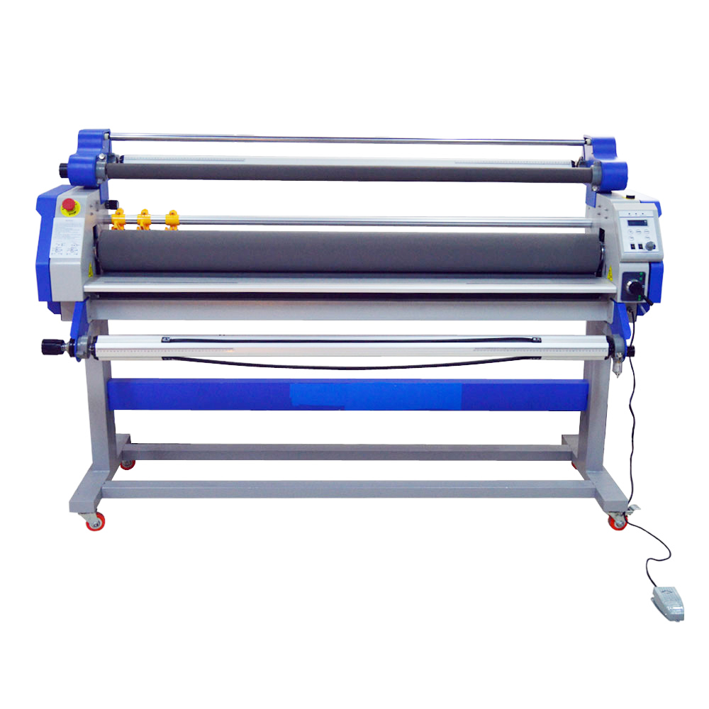 65.62 feet/min High Speed 63″ Wide Format Heat Assisted Cold Laminator