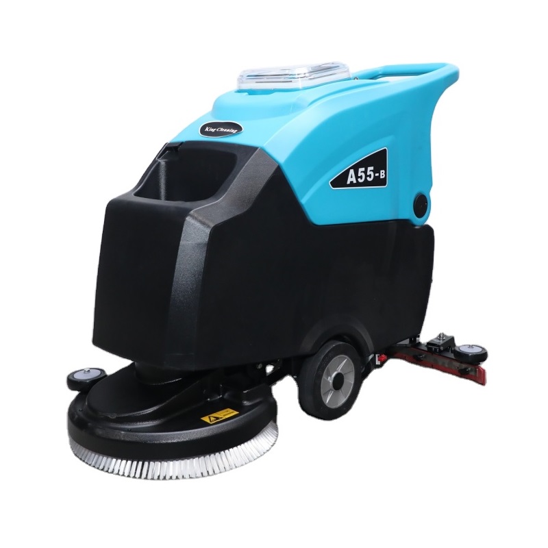 Electric Auto Floor Scrubber 20″ Cleaning Path 10/13 Gal Tank Cordless