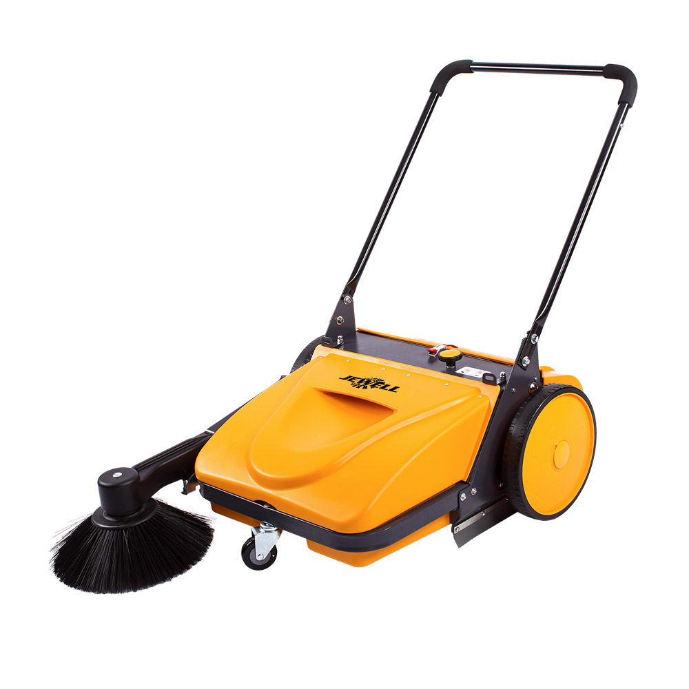 27″ Industrial manual push sweeper walk-behind floor sweeper