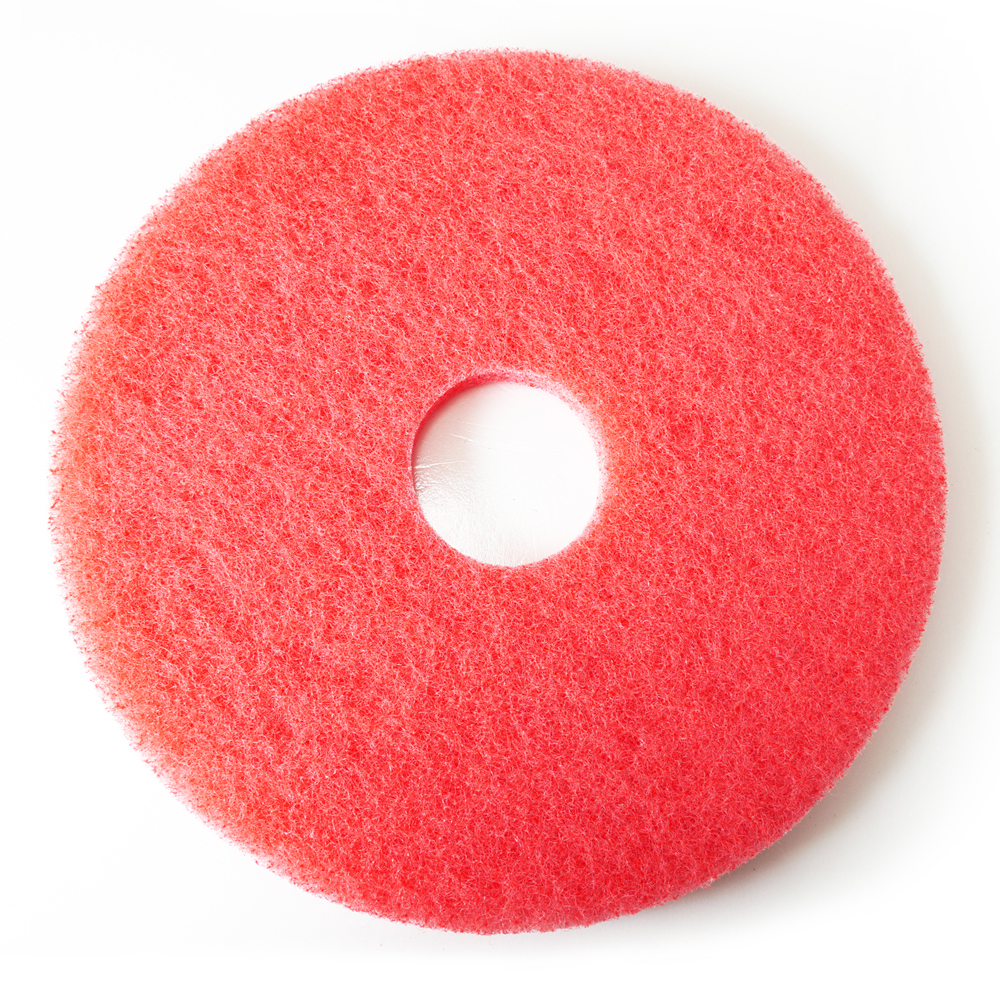 17″ Polishing Pad Cleaning Pad Red For Floor Machine