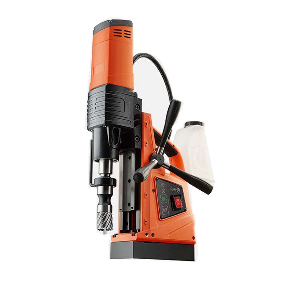 2″ Capacity Portable Magnetic Drill Press 3″ Cutting Depth - 450 RPM