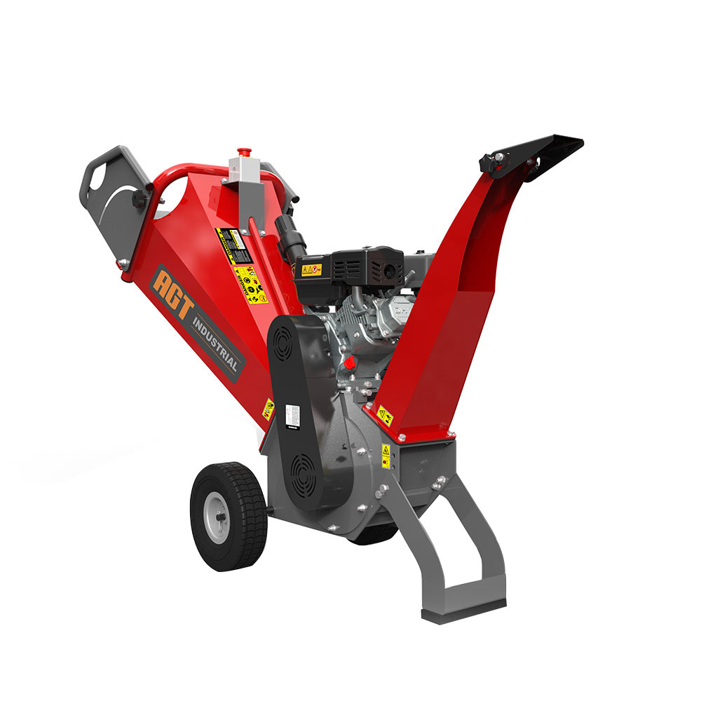 4″ 6.5HP  Wood Chipper Shredder w/ Gasoline Engine  Auto Feed ,High-Efficiency Wood Chipping Machine