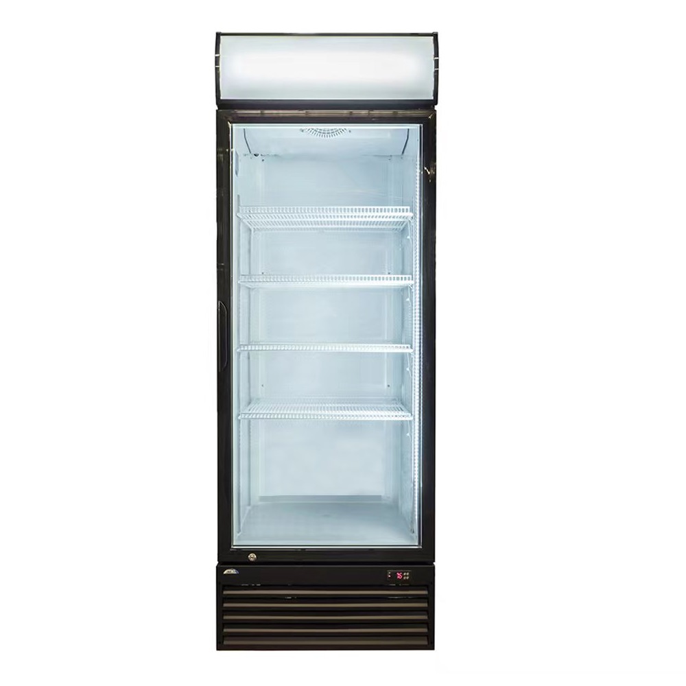 Bolton Tools 27.6″ Single Swing Door Merchandising Refrigerator 17.2 cu.ft. Commercial Cooler Restaurant Refrigerators ETL DOE