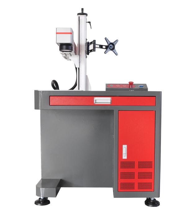 Integrated  JPT 50W Deep Engraving Fiber Laser Marking Machine FDA