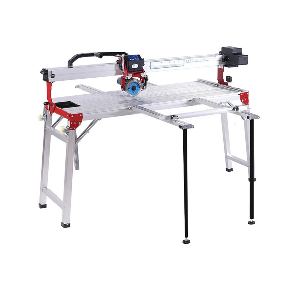 Automatic Bridge Wet Tile Saw Rip Cut 32 inch with Stand and Blade