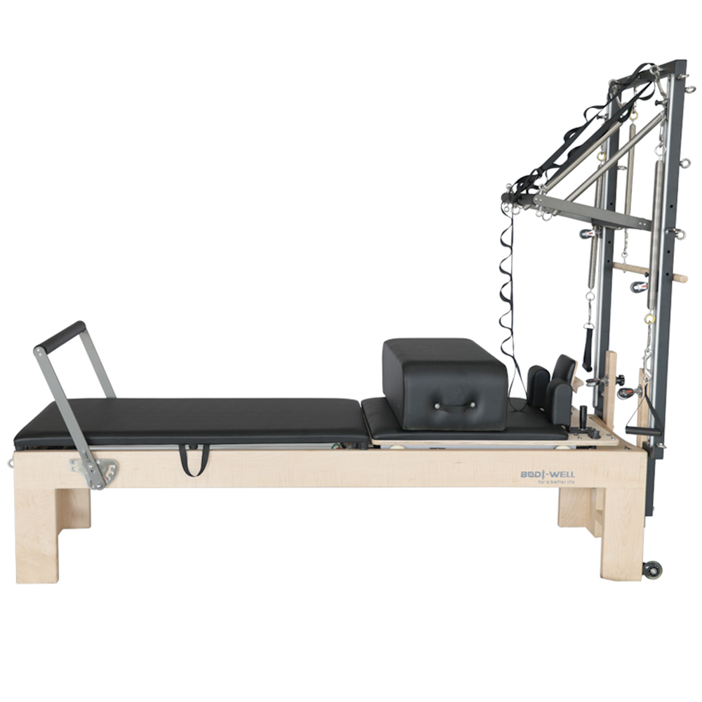 Commercial Pilates Wood Reformer with Tower