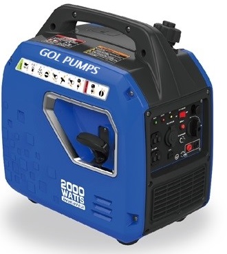 Gol Pumps BQH2000-A Inverter Silent Generator- 2000 Watt
