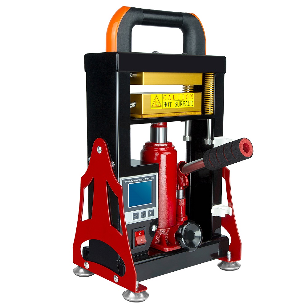 Rosin Press Machine Heat press 4 Tons Pressure with 3″ x 5″ Heated Platens