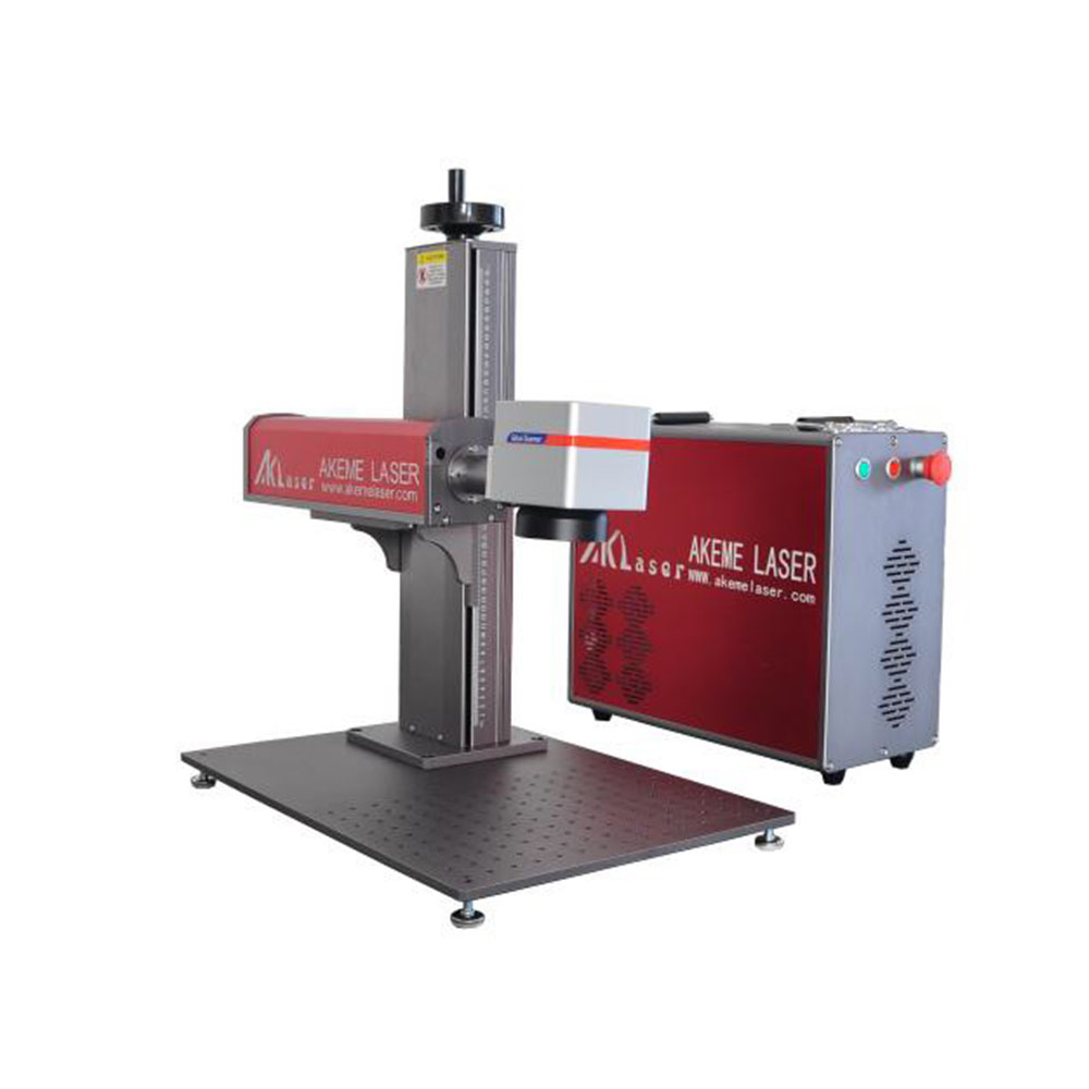 JPT 50W Portable Fiber Laser Marking Engraving Machine EZCad FDA for metal and more