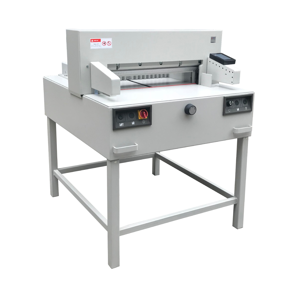 25-63/64″ Automatic Electric Guillotine Paper Cutter with Color Touch Screen Paper Cutting Machine (660mm)
