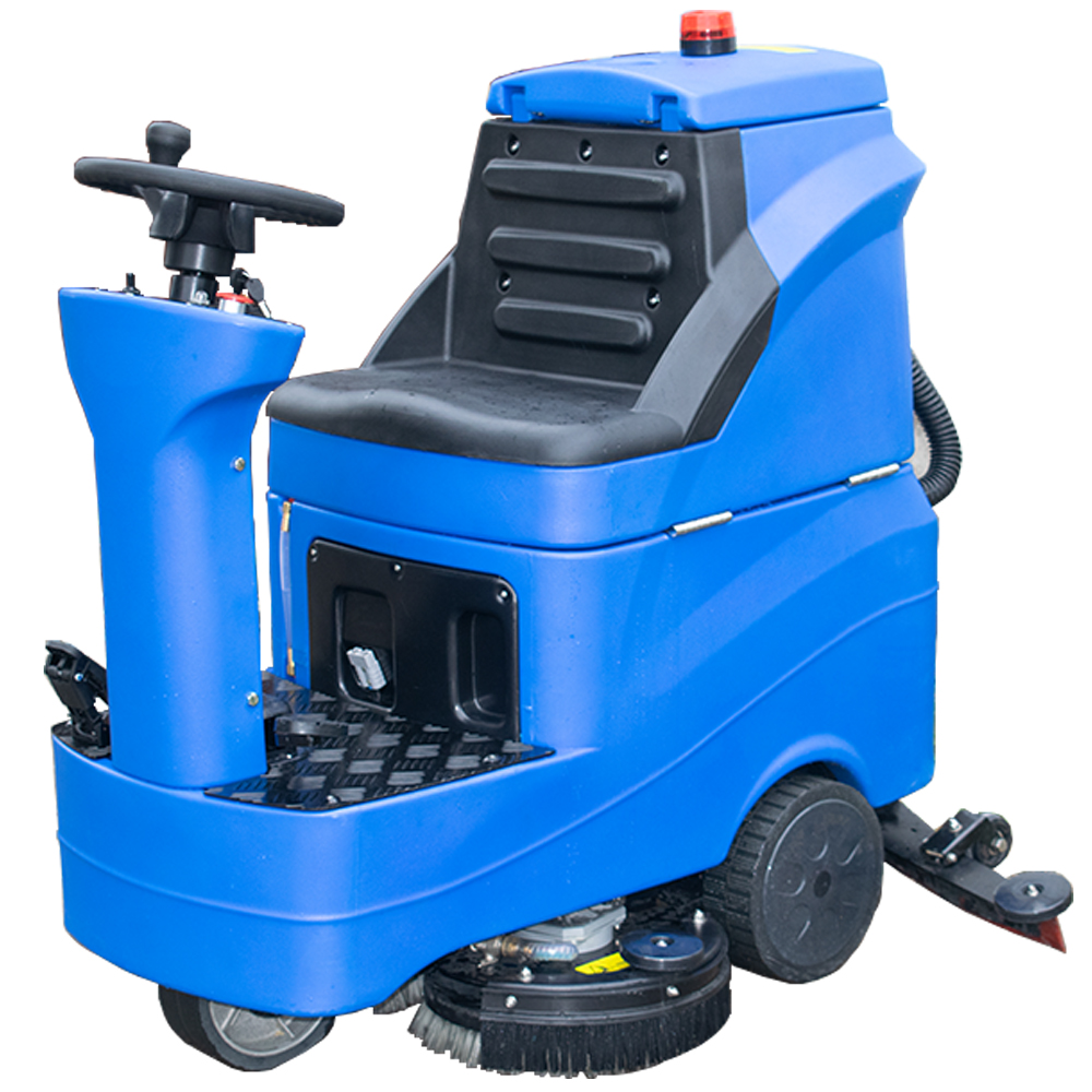 26″ 25Gal Ride-On Automatic Floor Scrubber 3*8V/150Ah