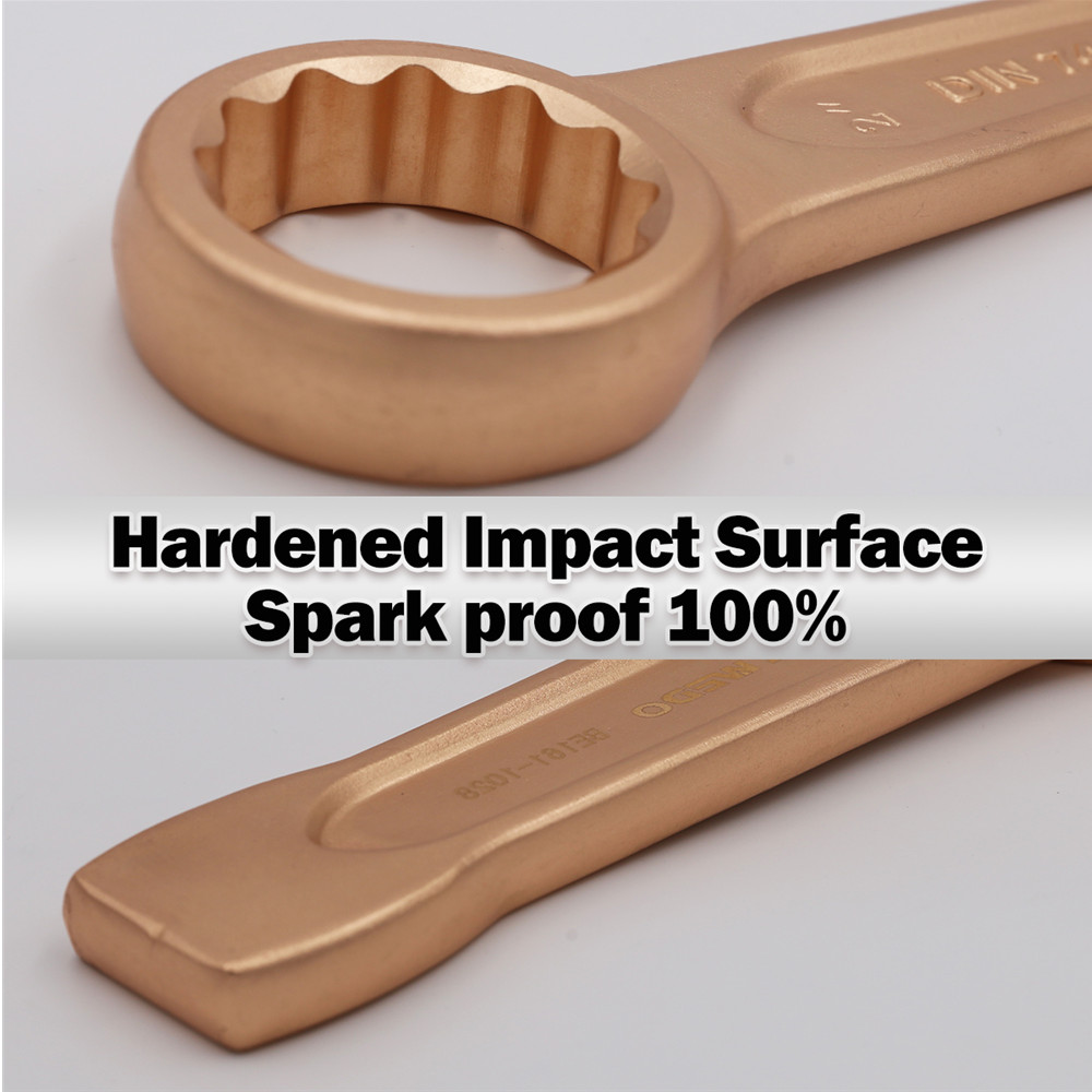 Bolton Tools WEDO Non-Sparking Striking Single Box End Spanner