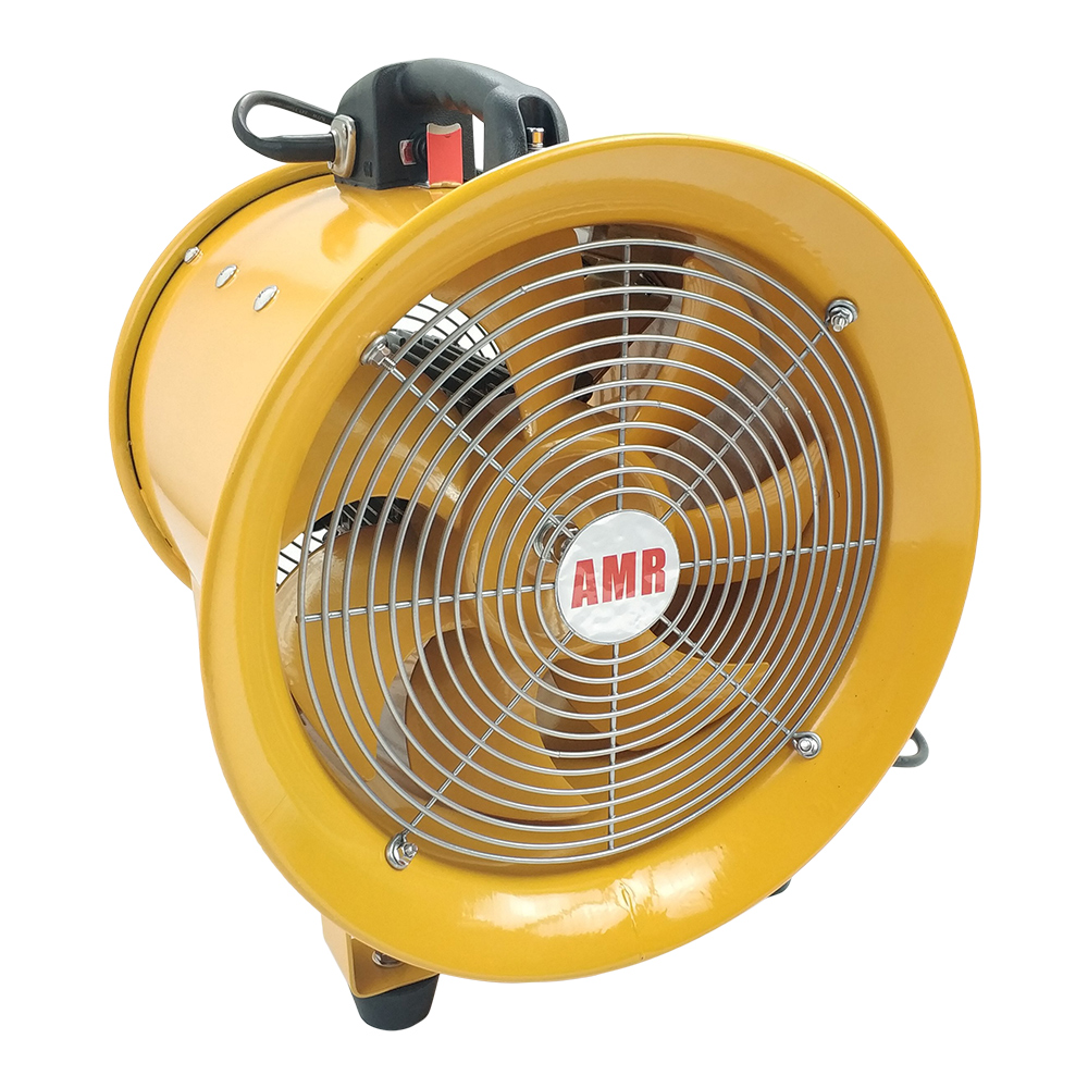 8′′ Portable Industrial Ventilation Fan with 32' Flexible Duct