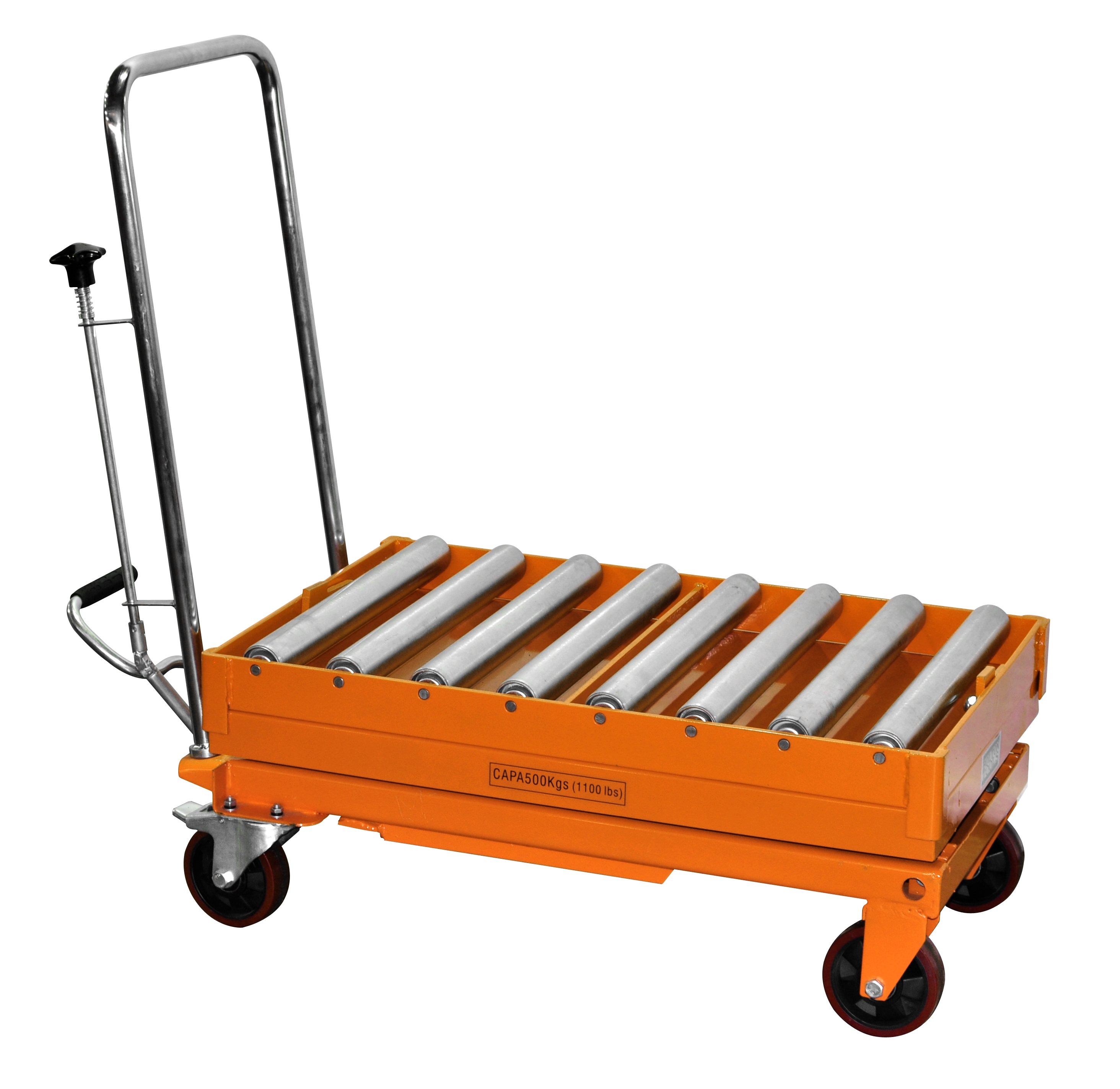 Bolton Tools Hydraulic Scissor Roller Top Lift Table Cart | 660 lb