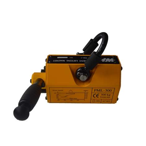 1-Permanent Magnetic Lifter 660 LB/300KG Capacity 3.5 Safety Coefficient