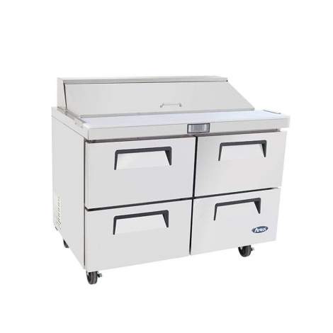 Atosa 60″ Two-Drawer Sandwich Prep Table MSF8313