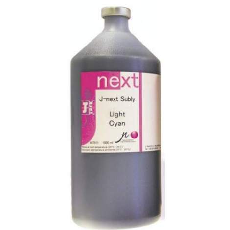 1 Liter Light Cyan J-Next SUBLY JXS-65 Dye Sublimation Ink for Epson DX5 DX6 DX7 Printhead Printing