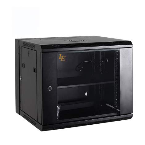 12U 23.6x21.6'' SPCC Double section Wall Mounted Network Cabinet