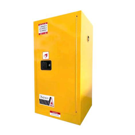 16 Gallon Flammable Safety Cabinet Manual Close Door 43" x 22" x 17"