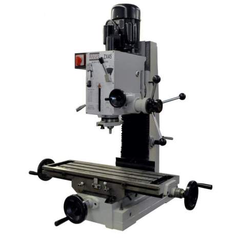 Bolton Tools 9 1/2" X 32" Gear-Head Benchtop Milling Drilling Machine ZX45