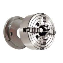 4 Jaw 6 inch Chuck With Mounting Plate for CQ9332|CQ9332A|AT320|AT320L