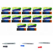 Permanent Marker Pen Bullet Tip 3 Colors (Red,Blue,Black) Set Of 144