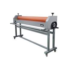 Economical Manual Stand 63" Single Wide Format Cold Roll Laminator p1