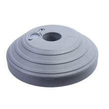 Water Filled Base Safety Barrier Grey Base Max Water Filled  Dia 14".