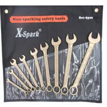 Non-Sparking Combination Wrenches Set 9PCS