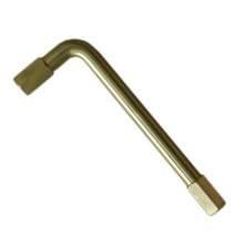Non-Sparking Hex Key Wrench L Shape 3/8" Tip Size
