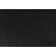 Soft Anti-Fatigue Mat Ribbed 3 ft x 5 ft Thick 3/8” Black