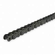 ANSI Standard Carbon Steel Roller Chain 80 Length 10 ft.