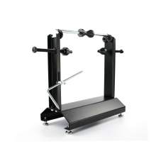 Black Motorcycle Wheel Balancer and Truing Stand