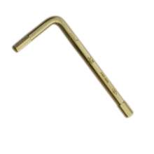 Non-Sparking Hex Key Wrench L Shape 3/16" Tip Size