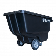 Sur-Pro 1 Cubic Yard Covered Capacity Dump Cart (Injection molded)