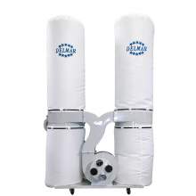 Dust Collector, 5hp, 2550cfm, Heavy Duty, 135gal, 4" Inlet, 220v, 3ph, Made In Taiwan