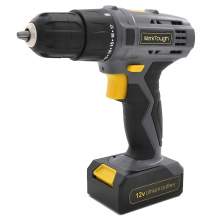 Werktough 12V Cordless Li-ion Drill Driver Powerful Screwdriver With Cary Case Quick Stop Function Kit