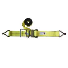 Ratchet Tie Down Strap With Double J Hook 4" x 30' wll 5400LBS