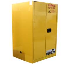 Flammable Drum Storage Cabinet 110 Gallon 65" x 59" x 34"  Manual Door