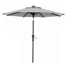 50pcs 6ft Outdoor Marketing Patio Umbrella Crank and Tilt  Light Grey