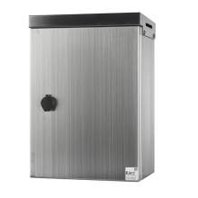 Outdoor Stainless Steel Electrical Box 17 x 16 x 8 In Double Layer Top