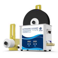 1.7Gal Ultrasonic Cleaner Ultrasonic Vinyl Record Cleaner 40Khz Bath Degassing 180W Power Washer
