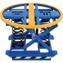 Industrial Grade Spring Pallet Level loader Carousel Skid Positioner 4500 lbs Capacity