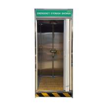 Stainless Steel Emergency Cubicle Shower Decontamination Booth