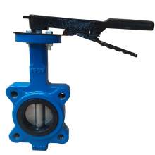 Lug Style Butterfly Valve Ductile Iron 2-1/2" Pipe Size Class 150