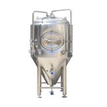 5BBL Unitank Pro Conical Fermenter 304 Stainless Steel Brushed Stainless Steel