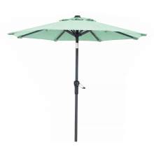 6ft Outdoor Marketing Patio Umbrella Crank and Tilt  Green