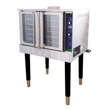 Glass Doors Single Deck Full Size 208V Commercial Electric Convection Oven -10 KW, 3 Phase