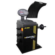 Laser Wheel Balancer with Hood and Auto Ruler Electromagnetic Brake